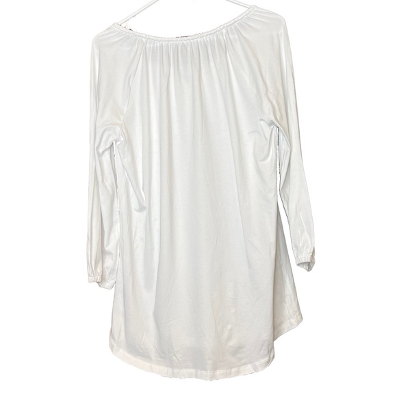 Lands' End Medium White Shirt - Picture 2 of 6